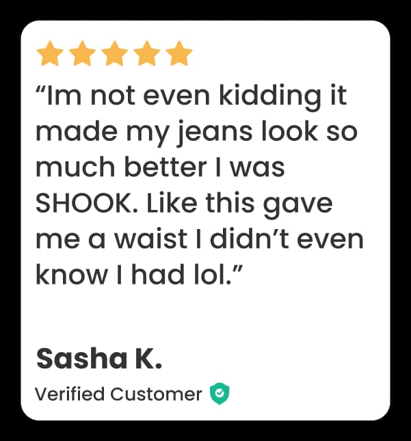 HEYSHAPE | Testimonial | Sasha K. 100% at 1.5